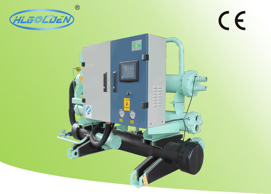 3827KW ดับเบิลคอมเพรสเซอร์ R407C ชิลเลอร์น้ำอุตสาหกรรมสำหรับเครื่องปั้น