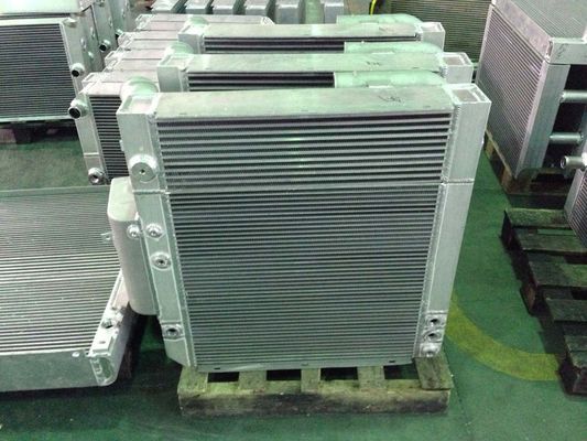 ขนาดกะทัดรัดจานประสานลูมิเนียมและครีบแลกเปลี่ยนความร้อน, OEM และ ODM