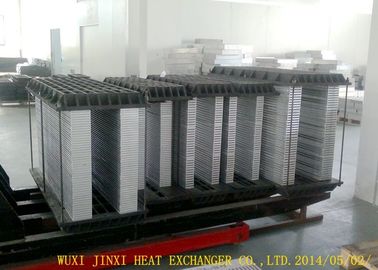 แผ่นครีบแลกเปลี่ยนความร้อนแกนบาร์และแผ่น Assembilng