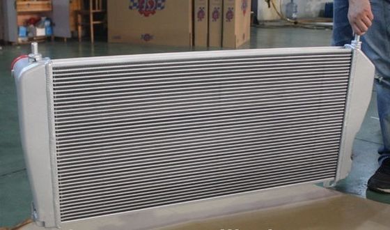 สูญญากาศประสานจานและครีบแลกเปลี่ยนความร้อนอลูมิเนียม Heat Exchanger รถบรรทุกหนัก