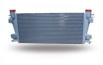 อลูมิเนียมจานและครีบแลกเปลี่ยนความร้อนน้ำมันไฮดรอลิ Air Cooler ระบบรถบรรทุกหนัก