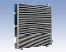 ขนาดกะทัดรัดคอมเพรสเซอร์แอร์แลกเปลี่ยนความร้อนอลูมิเนียมประสานน้ำมัน Air Cooler