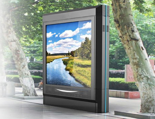 มัลติมีเดียแบบโต้ตอบจอแสดงผล LCD 46inch กลางแจ้ง LG แผง WIFI 3G ตู้ขาตั้งจอแอลซีดี