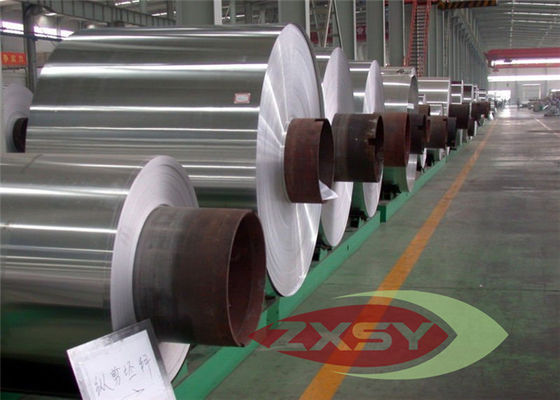 เครื่องแลกเปลี่ยนความร้อน Professional Aluminum Foil Roll Extrusion 8011 8021