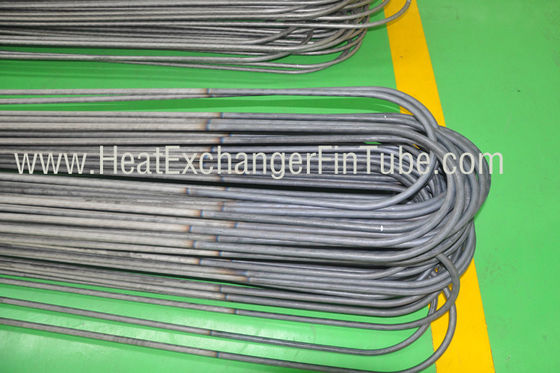 A213 T11 / Bundle หลอด T22 ไม่มีรอยต่อโลหะผสมเหล็กแลกเปลี่ยนความร้อน U