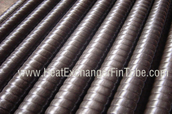 SMLS เหล็กคาร์บอนลูกฟูกสล็อตแลกเปลี่ยนความร้อนต่ำ Fin Tube A106 / A179 / A192 / A210