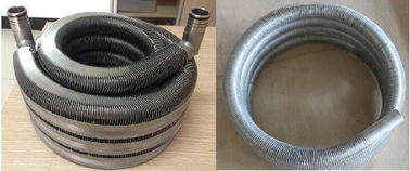 เครื่องแลกเปลี่ยนความร้อนแบบขดลวดครีบสูงไทเทเนียม 316L พร้อมกระบวนการเชื่อมด้วยเลเซอร์
