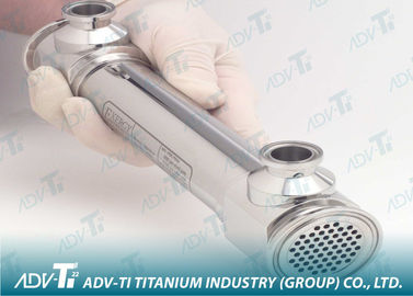OEM ทั้ง GR1 ไม่มีรอยต่อท่อไทเทเนียม GR2 ASTM B862 ไทเทเนียมสำหรับเชื่อมท่อแลกเปลี่ยนความร้อน