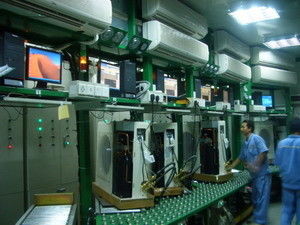 ระบบการทดสอบผลประกอบการแบบ AC แบบชั้นสายประกอบการอิเล็กทรอนิกส์แบบอัตโนมัติ