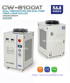 น้ำเย็นสำหรับอุตสาหกรรม 500W เลเซอร์ใย CW-6100AT
